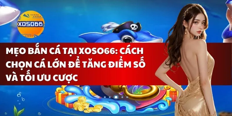 Mẹo Bắn Cá Tại Xoso66_ Cách Chọn Cá Lớn Để Tăng Điểm Số Và Tối Ưu Cược